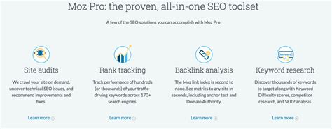 Compare Moz Pro vs. Raven Tools .